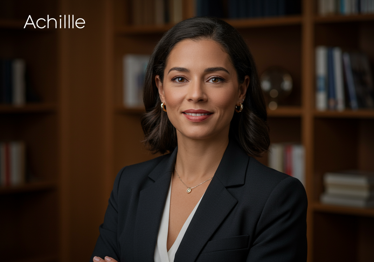 Portrait d'une coach professionnelle confiante