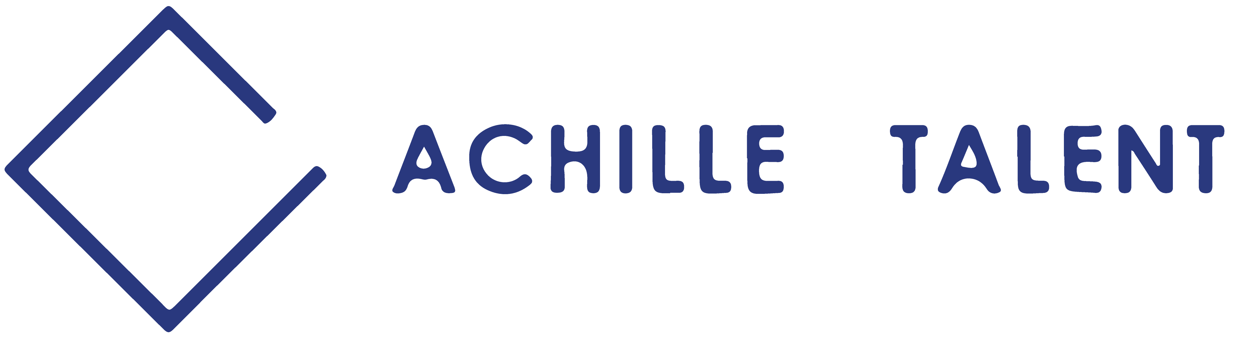 Logo Achille Talent bleu